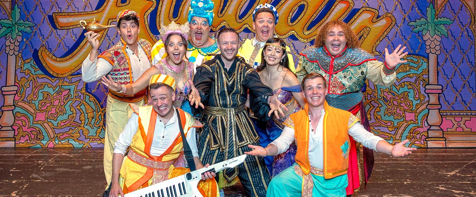 Interview with cast of Aladdin